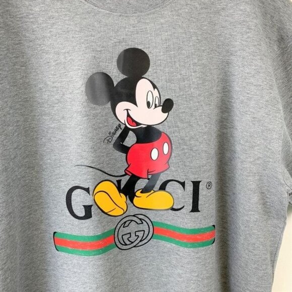 NWT Gucci x Disney oversized logo-print T-shirt Size M - Picture 9 of 14